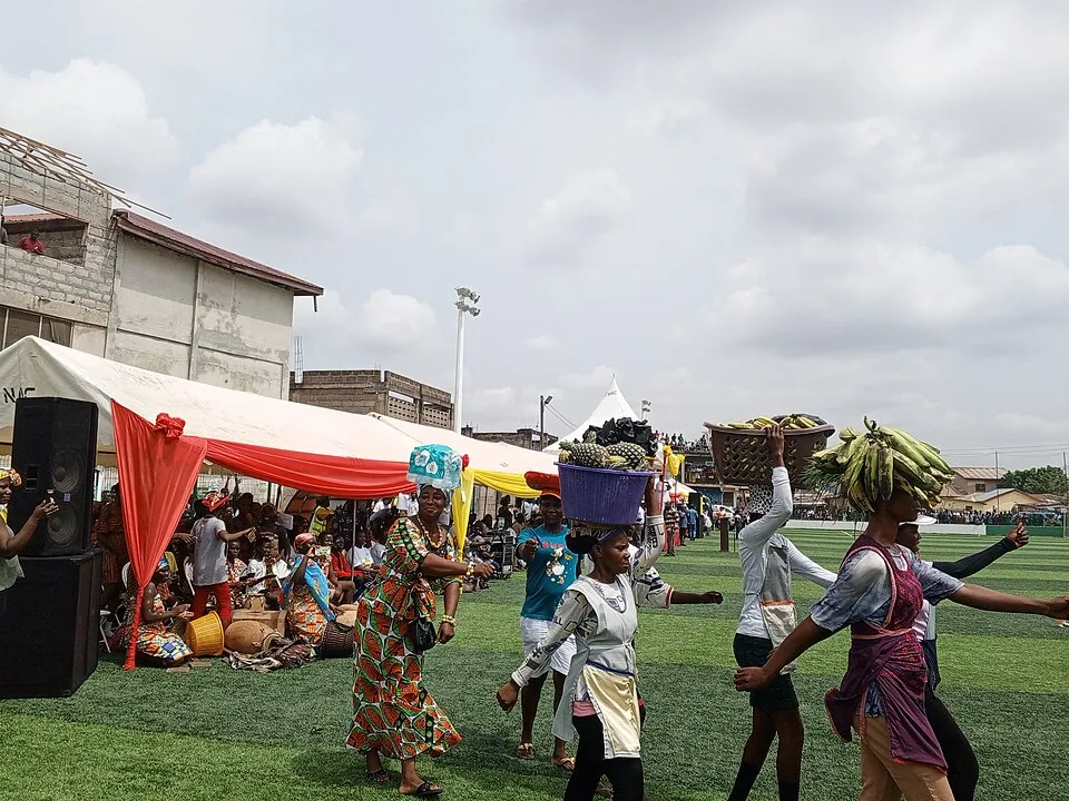 Marchandes à Alajo, Greater Accra, Ghana